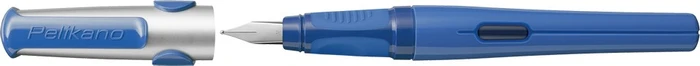 Pelikan Pelikano blau, linke Hand