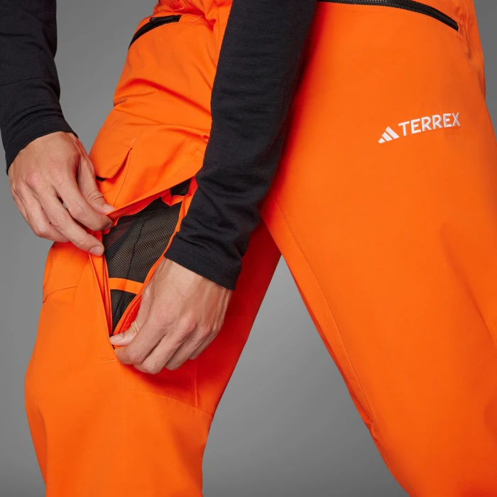 adidas Terrex Xperior 2L Insulated Tech Skihose lang semi impact orange/white (Herren)