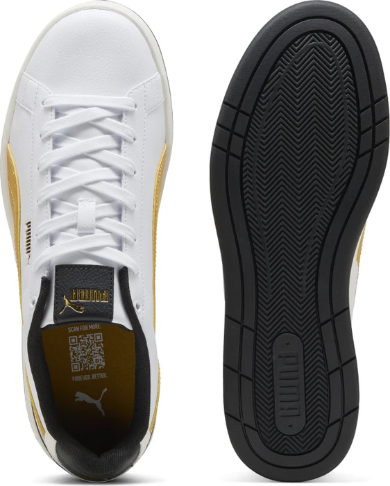 Puma Court Classico puma white/archive gold/puma black