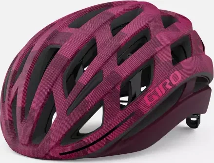 Giro Helios Spherical Helm matte dark cherry towers