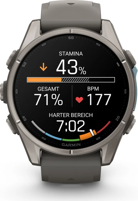 Garmin Fenix 9 43mm titanium/pebble grey