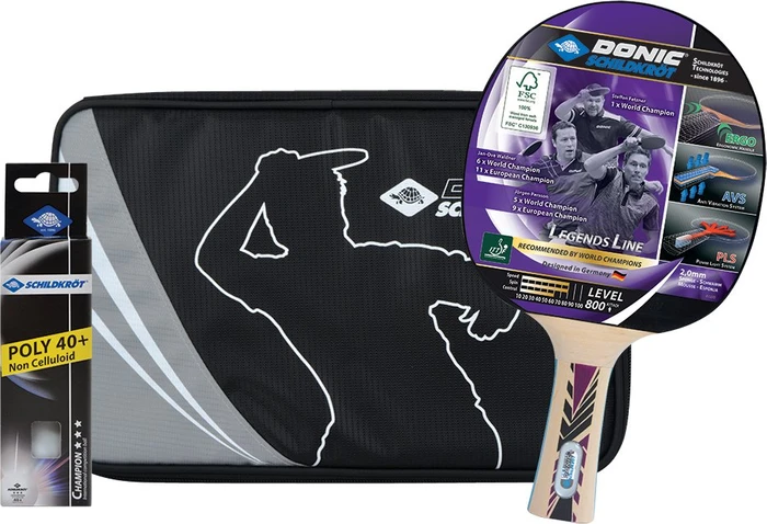 Donic Schildkröt Legends 800 FSC Tischtennis-Set