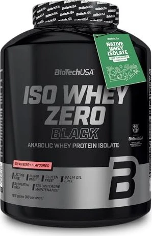 BioTech USA Iso Whey Zero Erdbeere 1816g