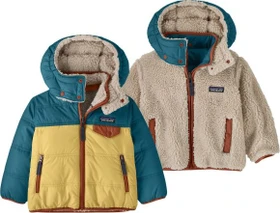 Patagonia Baby Reversible Tribbles Hoody Funktionsjacke limestone yellow (Junior)