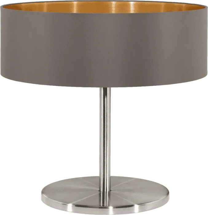 Eglo Maserlo Schirmleuchte cappuccino/gold