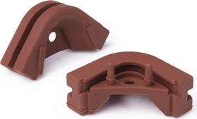 Noctua HOME NV-MPP1.brown Sx4 Mehrzweck-Pads, 120mm/140mm, braun