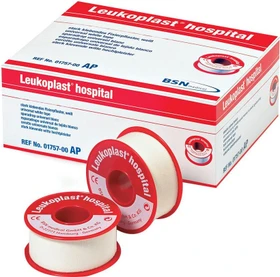 BSN medical Leukoplast hospital weiß, 2.5cm x 9.2m, 12 Stück