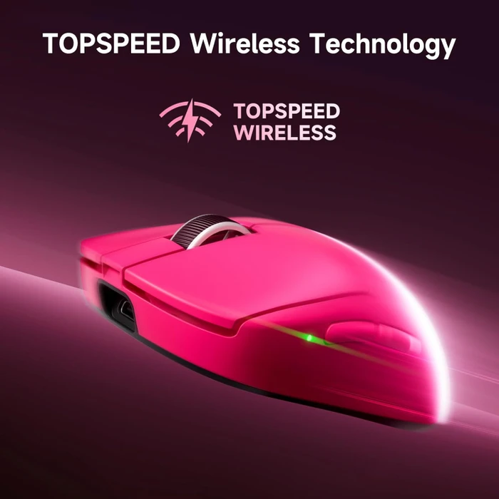 Mchose A7 V2 Ultra 8K Lightweight Wireless Gaming Mouse, schwarz, USB/Bluetooth