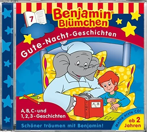 Benjamin Blümchen Gute-Nacht-Geschichten Folge 7 - A,B,C- und 1,2,3-Geschichten