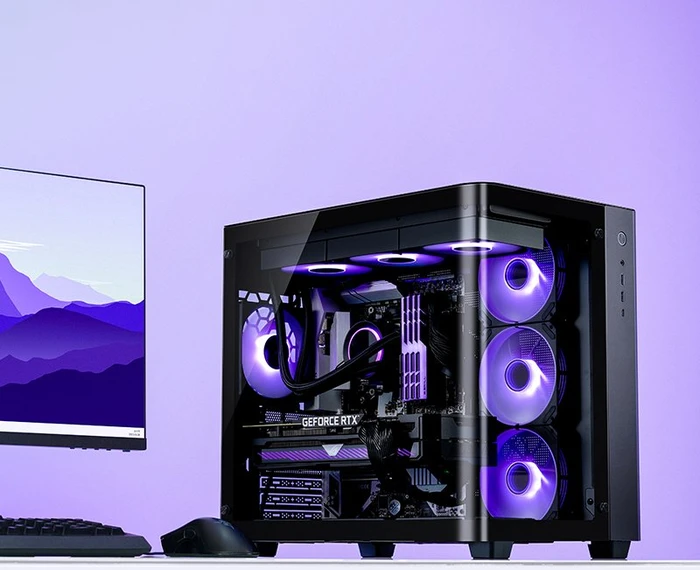 Jonsbo TK-3 Black, Glasfenster