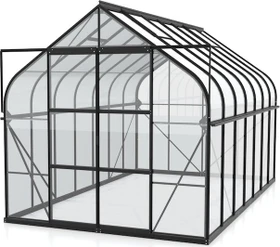 Vitavia Dione 11500 ESG 3mm Gewächshaus schwarz