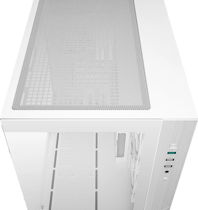 DeepCool CG330 3F, weiß, Glasfenster