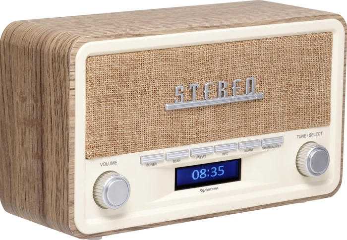 Denver DAB-18LW light wood