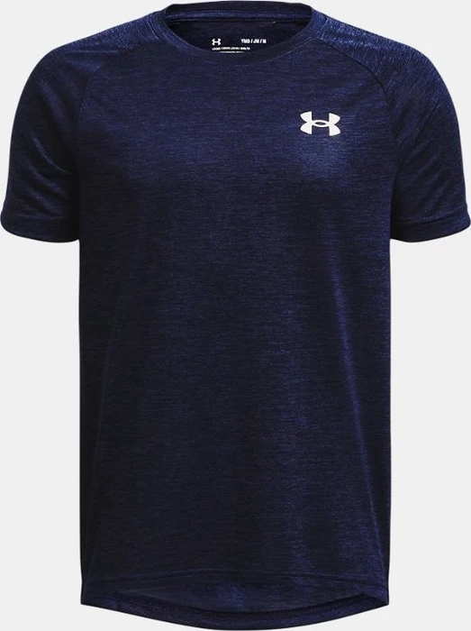 Under Armour Tech 2.0 Funktionsshirt kurzarm midnight navy/white (Junior)