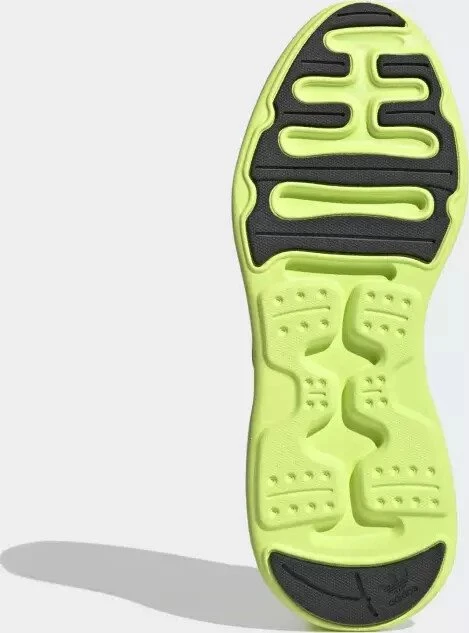 adidas ZX 2K Flux solar yellow/hi-res red/core black (Herren)