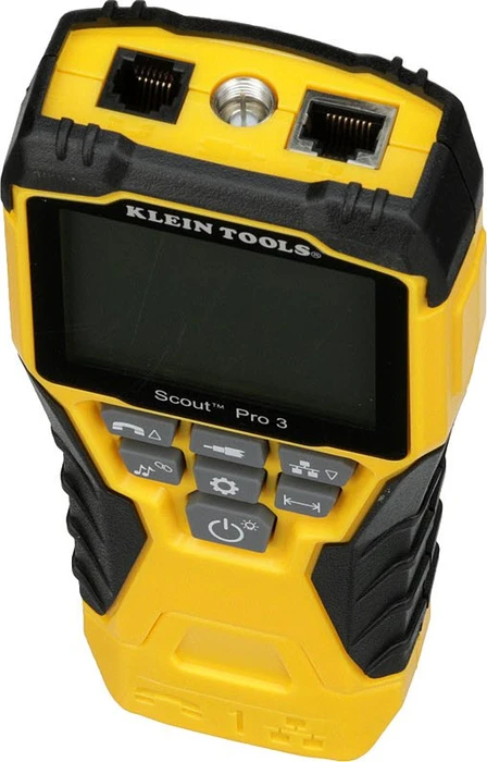 Klein Tools Scout Pro 3 Prüfgerät mit Remote-Ortungseinheit, PoE-Tester, Kabeltester