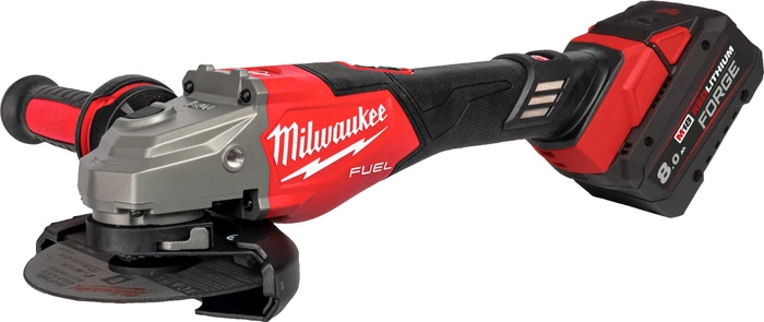 Milwaukee M18 M18 FHSAG125XB2-802X Fuel Akku-Winkelschleifer inkl. Koffer + 2 Akkus 8.0Ah