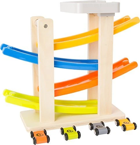 Legler Small Foot Rennbahn mit Parkdeck