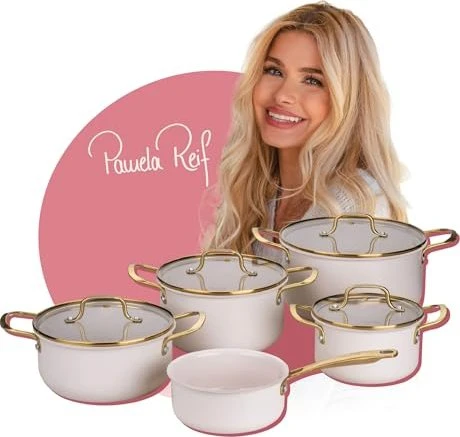 Fackelmann Pamela Reif Signature Kochtopf-Set, 9-tlg.