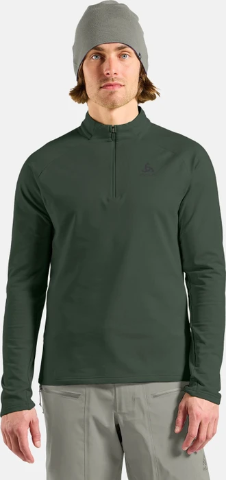 Odlo Essentials Light Mid Layer Half-Zip Funktionsshirt langarm urban chic (Herren)