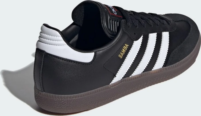 adidas Samba Classic black/feather white/vivid red (Herren)
