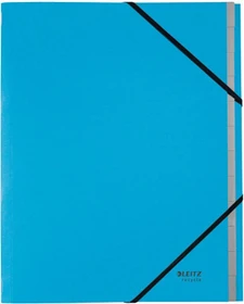 Leitz Ordnungsmappe Recycle, 12 Fächer, A4, blau
