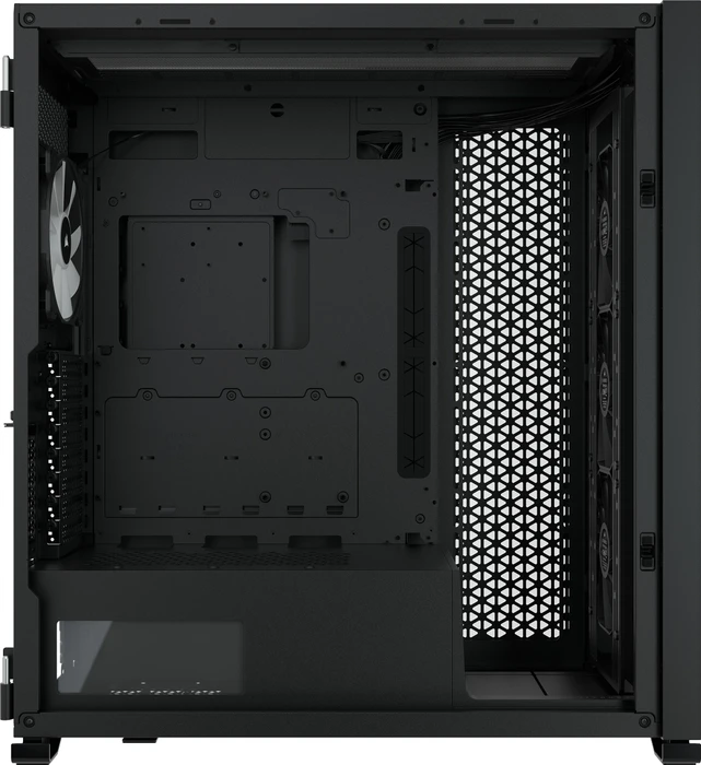 Corsair iCue 7000X RGB, schwarz, Glasfenster