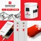 Skross World Travel Adapter MUV USB AC65PD, 1x USB-A, 1x USB-C, mit USB-C Kabel, weiß Vorschaubild