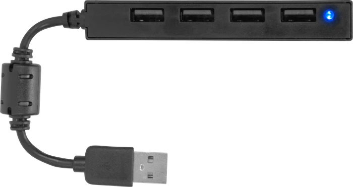 Speedlink Snappy Slim 4-Port USB-Hub passiv, USB-A 2.0 [Stecker]