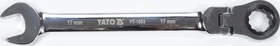 Yato YT-1674 Gelenk-Maul-Ringratschenschlüssel, 17x230mm