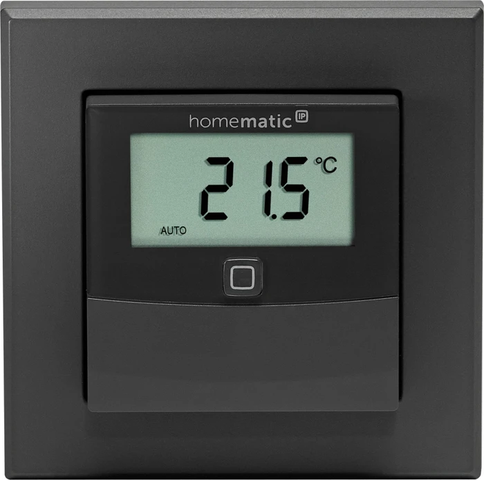 eQ-3 Homematic IP Temperatur- und Luftfeuchtigkeitssensor mit Display, anthrazit, Temperatur-/Feuchtigkeitssensor
