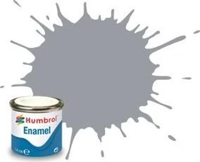 Humbrol Enamel Paint 167 r.a.f. barley grey satin, 14ml