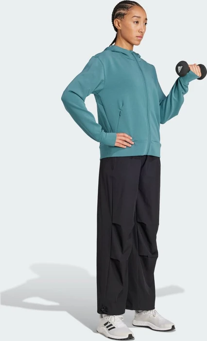 adidas Designed 4 Training Hoodie preloved teal (Damen)