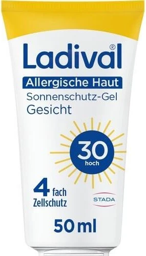 Ladival Allergische Haut Sonnenschutz-Gel Gesicht LSF30, 50ml