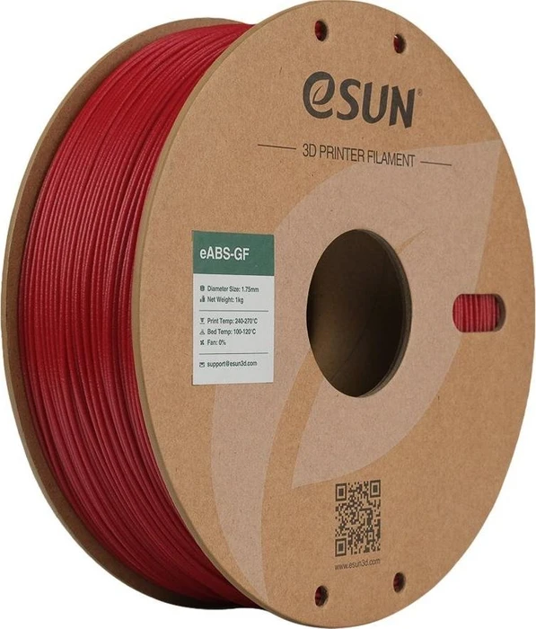 eSUN eABS-GF, Fire Engine Red, Spule, 1.75mm, 1.00kg