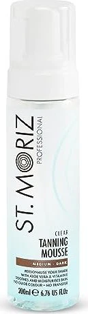 St. Moriz Professional Clear Tanning Mousse Medium/Dark, 200ml