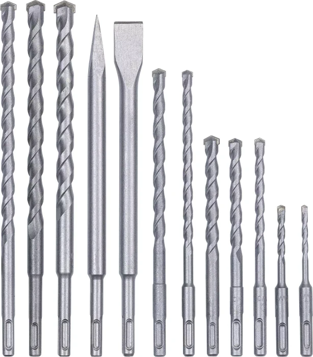 Einhell SDS-plus Bohrer-/Meißel-Zubehörset inkl. Koffer, 12-tlg.