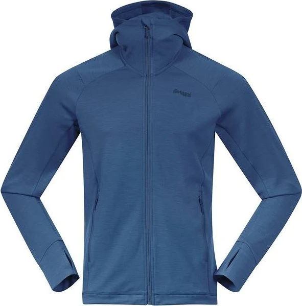 Bergans Ulstein Wool Hood Funktionsjacke north sea blue (Herren)
