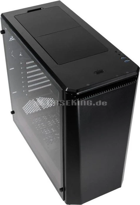 Phanteks Eclipse P400S Tempered Glass Edition schwarz, Glasfenster, schallgedämmt