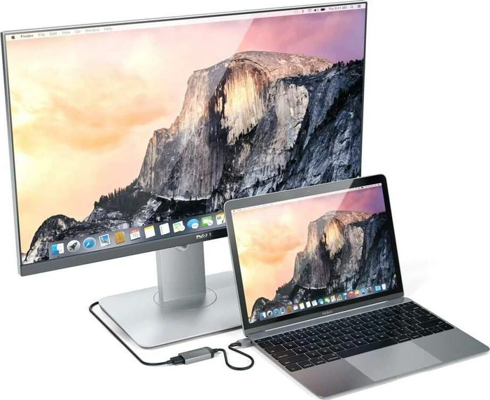 Satechi 4K 60Hz USB-C auf HDMI Adapter, space gray