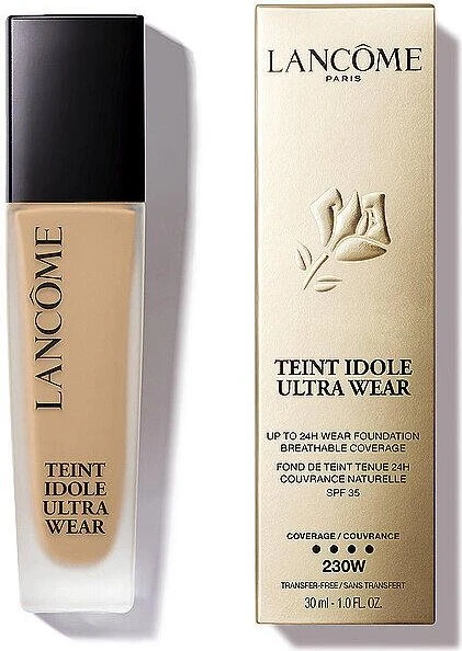 Lancôme Teint Idole Ultra Wear 24h Breathable Foundation 230W LSF35, 30ml