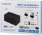 LogiLink USB 3.1 Quickport für 2.5"/3.5" SATA HDD/SSD schwarz, USB-C 3.1 Vorschaubild