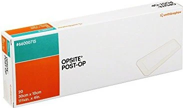 Smith & Nephew Opsite Post-OP, 10 x 30cm, 20 Stück
