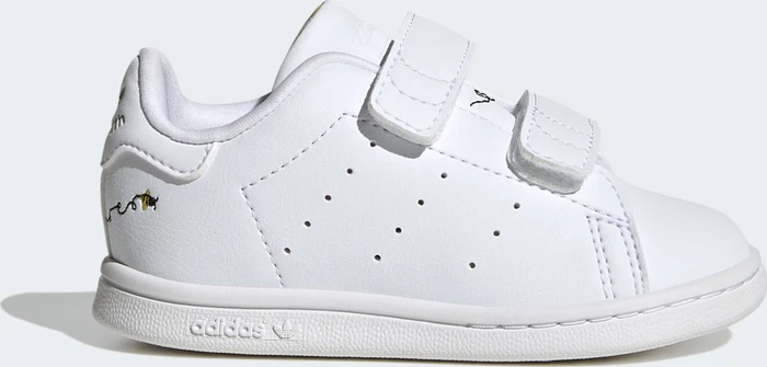 adidas Stan Smith cloud white/green/shock purple (Junior)