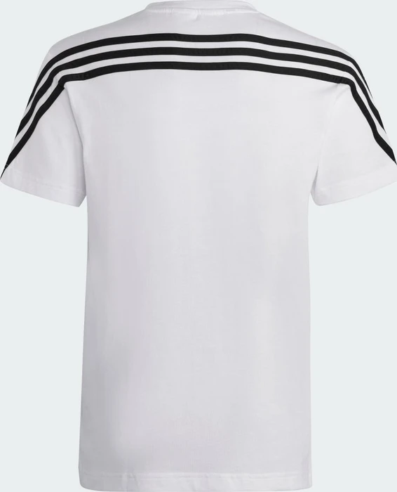 adidas Future Icons 3-Streifen T-Shirt kurzarm weiß/schwarz (Junior)