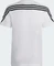 adidas Future Icons 3-Streifen T-Shirt kurzarm weiß/schwarz (Junior) Vorschaubild
