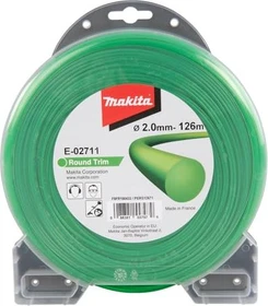 Makita Trimmerfaden Round Trim für Rasentrimmer, 2mm/126m