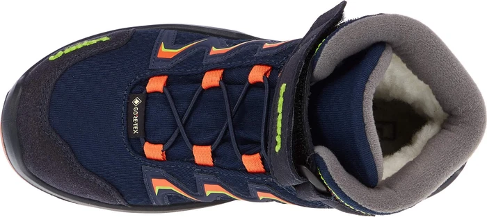 Lowa Maddox Warm GTX Mid navy/orange (Junior)