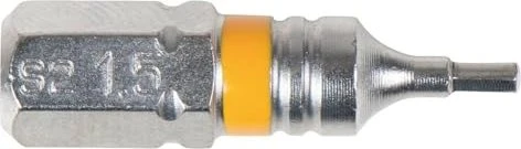 KS Tools TORSIONpower Innensechskant Bit 1/4", 1.5x25mm, 1 Stück