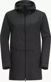 Jack Wolfskin Mainkai Long Funktionsjacke phantom (Damen)